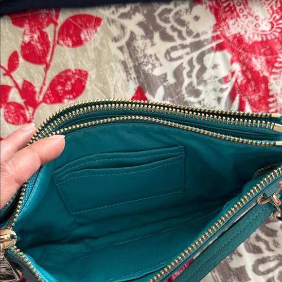 Coach Turquoise Crossbody Bag - Picture 5 of 7